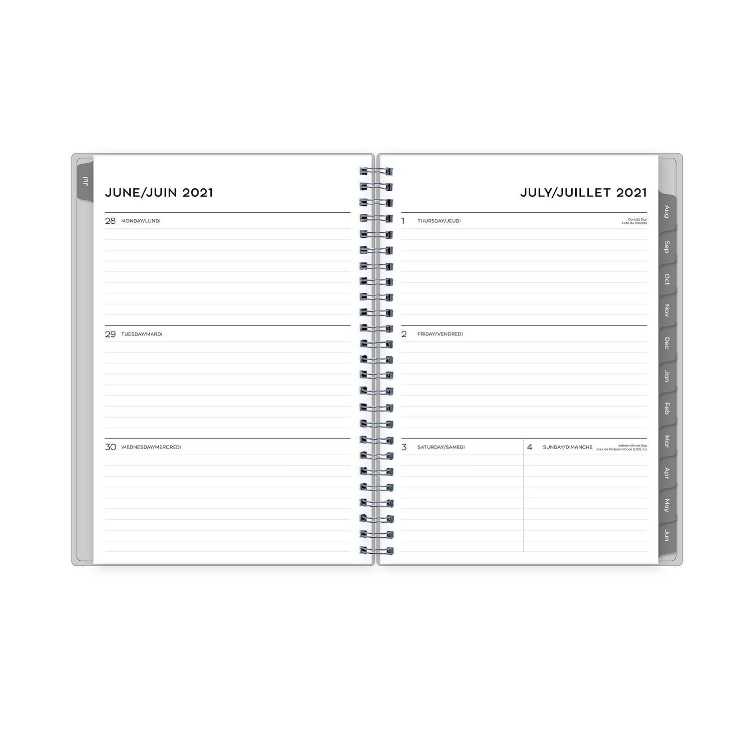 Blue Sky Becca Medium Weekly/Monthly Planner Notes for 2021-2022