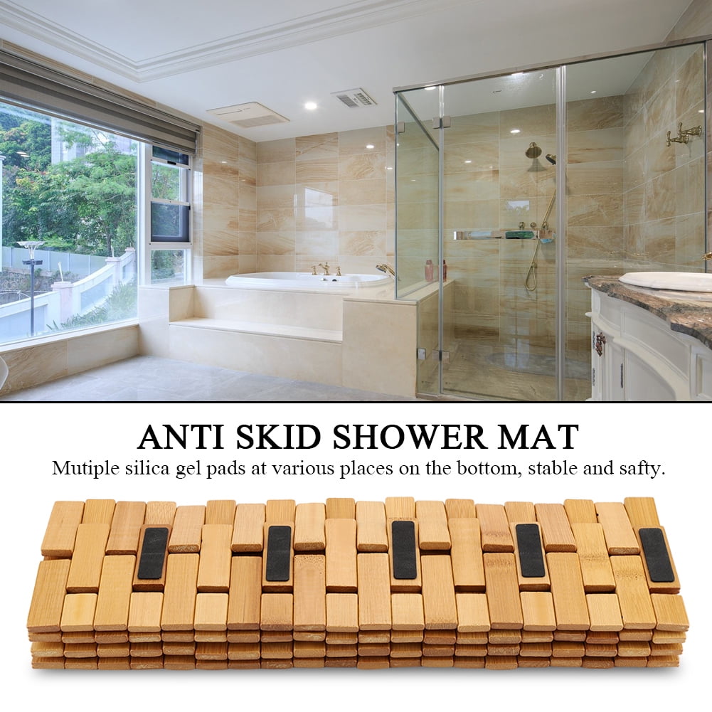 gel shower mat