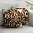 thumbnail image 3 of YANMS Inspirational Quote Succulents Plants Cactus Home Decor Pillowcase Throw Pillow Cushion Cover () White, 3 of 5