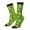 2 Black-1, variant on Autumn Corn Pattern Sport Socks for Women and Men Crew Socks Sporty Calf Socks Casual Socks