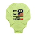thumbnail image 1 of CafePress - Half Scottish Half American Body Suit - Long Sleeve Infant Bodysuit, 1 of 1