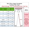 thumbnail image 2 of CHUANK Pantalon de Jogging Ajusté en Molleton pour Garçon (Lot de 2), 2 of 4