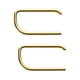 thumbnail image 5 of Pendientes Stud Mini Bar Trendy Jinwen Dorado Aretes, 5 of 8