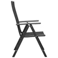 thumbnail image 3 of vidaXL Garden Chairs 4 pcs Poly Rattan Black, 3 of 5