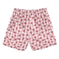 thumbnail image 7 of FORMRS Boys Swim Trunks Quick Dry Mesh Lining Beach Boardshorts, Sizes XS-XL, Strawberry Plaid Pattern, 7 of 7