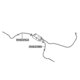 thumbnail image 3 of Rear Left Parking Brake Cable Handbrake Cable for X5 X6 2007-2014, 3 of 5