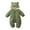 Army Green, variant on Baby Bear Suit Winter Coat Warm Hooded Jumpsuit for Boys Girls,Kids Clothing,0-3 Months