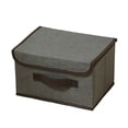 thumbnail image 1 of Cloth Storage With Lid Folding Cloth Convenient Clothing Storage Lid Storage Foldable Wardrobe Clothing Storage Practical Cloth With Lid Storage Bag Tote, 1 of 7