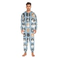thumbnail image 3 of FORMRS Onesies Pajama for Adults Unisex Hoodie Winter Jumpsuit One Piece Sleepwear, Sizes S-2XL, Cartoon Cute Cat, 3 of 7