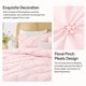 thumbnail image 4 of Juego de edredón BEDELITE Baby Pink Queen con 2 fundas de almohada, 3 piezas, 4 of 8