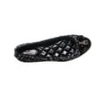 thumbnail image 2 of Womens MICHAEL Michael Kors Alice Ballet Flats, Black/Silver, 6.5 US / 36.5 EU, 2 of 5