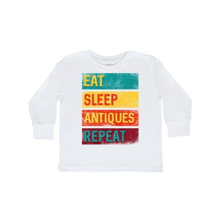 

Inktastic Antique Shopper Flea Market Lover Gift Toddler Boy or Toddler Girl Long Sleeve T-Shirt