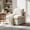 Beige-1 seater, variant on Ardellon Modern Accent Chair, Chenille Fabric Modular Couch for Living Room and Small Spaces, Compose 2/3/4 Seat Couch, Gray