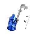thumbnail image 1 of Aluminum Alloy Car Sound Exhaust Whistle Pipe Tailpipe Blow-Off Simulator - Size L (Blue), 1 of 6