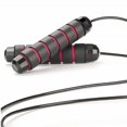 thumbnail image 1 of Skipping Rope Tangle-Free with Ball Bearings Rapid Speed Jump Rope Cable and 6" Memory Foam Handles Ideal for Aerobic Exercise Like Speed Training,Endurance Training and Fitness Gym, 1 of 6