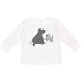 thumbnail image 3 of Inktastic Cute Rhinos Boys or Girls Long Sleeve Toddler T-Shirt, 3 of 5