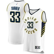 Men's Fanatics Myles Turner White Indiana Pacers Fast Break Replica Jersey - Association Edition