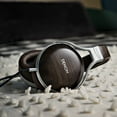thumbnail image 5 of Denon AH-D5200 Over-Ear Headphones (Zebrawood), 5 of 9