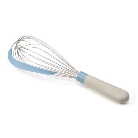 Integrated Bowl - Joseph Joseph Stainless Steel Whisk and Scrape Whisk, Blue