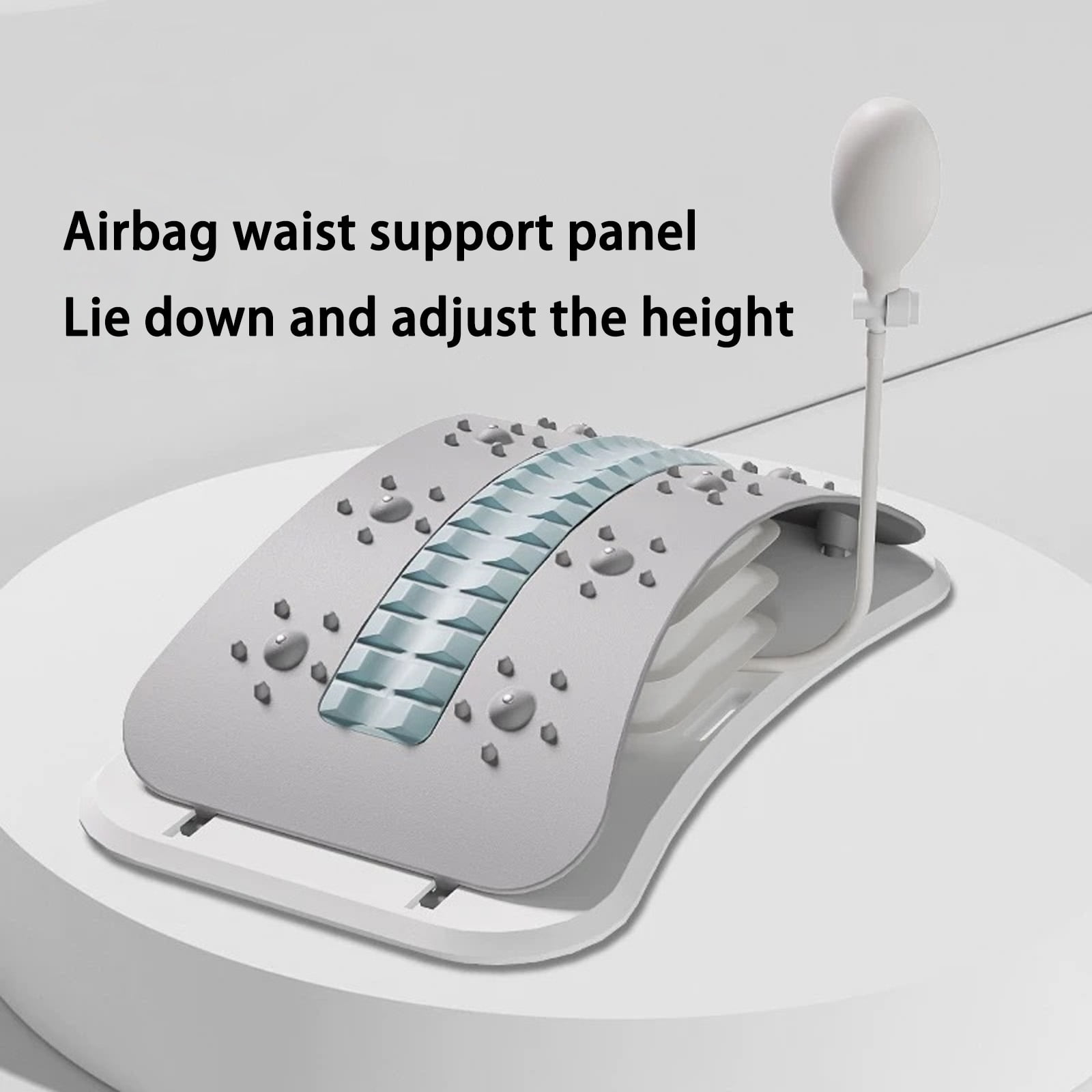 Adjustable Back Massager Postures Corrector With 53-120mm Height Adjustment For Training And Muscle Relaxation