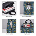thumbnail image 3 of Yiaed Modern Excavator Print Lightweight Backpack Travel Backpacks Hiking Daypack for Women Men, 3 of 5
