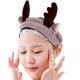 thumbnail image 2 of 4 diademas de felpa para limpieza facial, para ducha, spa y spa, con dibujos animados, para mujer, 2 of 8