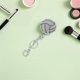 thumbnail image 4 of 2 llaveros de voleibol: llaveros de voleibol con diamantes de imitación, accesorios para bolsos, llavero deportivo con colgante para mochilas., 4 of 5