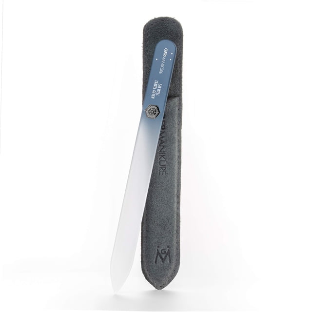 Lima de uñas de cristal GERMANIKURE Eat Well Travel Often 14 cm