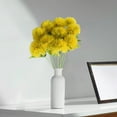 thumbnail image 3 of Uxgjfwu 10 Pcs Artificial Dandelions, Fake Plants, Plastic Simulation Flowers for Home Furnishings, Flocky Gardening Vase Decorative Branches Set, 3 of 6