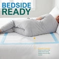 thumbnail image 2 of Disposable Underpads 23'' X 36'' (25-Count) Incontinence Pads, Chux, Bed Covers, Puppy Training | Thick, Super Absorbent Protection for Kids, Adults, Elderly Liquid, Urine, Accidents, 2 of 5