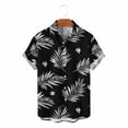 thumbnail image 4 of Purcolt Mens Hawaiian Shirt Short Sleeve Button Down Shirts Tropical Floral Summer Beach Shirts, 4 of 7