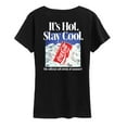 thumbnail image 2 of Coca-Cola - Stay Cool - Women's Short Sleeve Graphic T-Shirt, 2 of 5