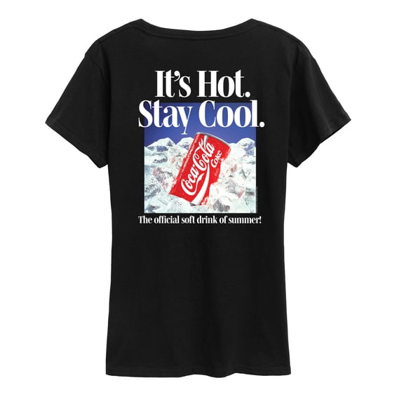 Coca-Cola - Stay Cool - Women's Short Sleeve Graphic T-Shirt