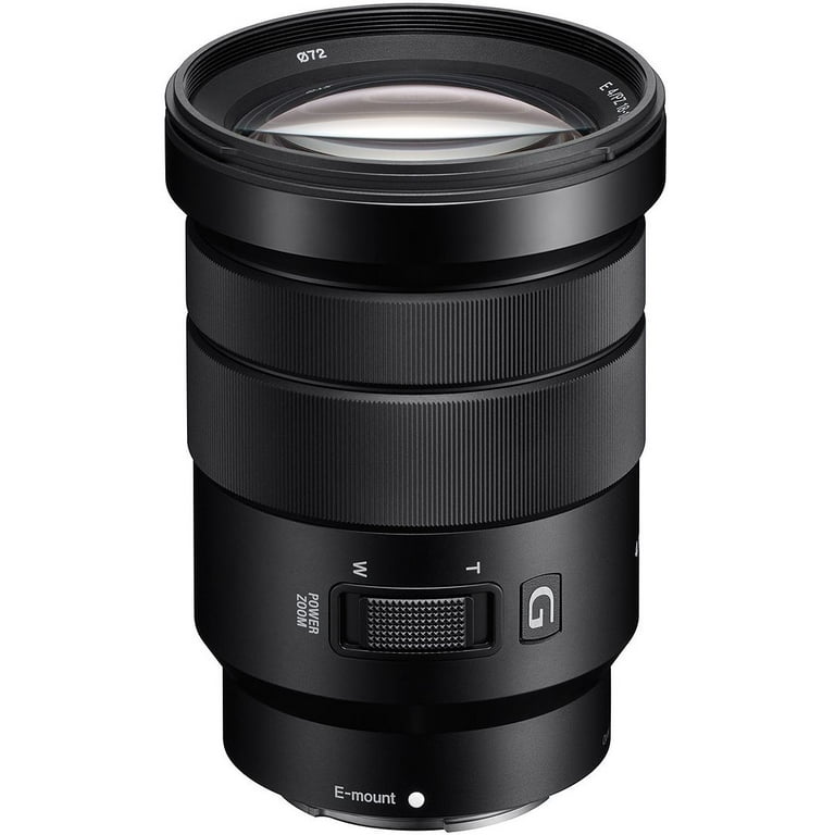 Sony E PZ 18-105mm f/4 G OSS Lenswith Wide angle + Filter Kit +