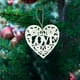 thumbnail image 4 of Fiudx Adornos de Corazón para San Valentín, Decoración Romántica de Madera para Árbol, Juego de 10, Perfectos para Parejas y Familias, Recuerdo Especial para Celebraciones, Tamaño 8 X 8 Cm., 4 of 4