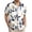 Multicolor 4, variant on WIZUTIZ Hawaiian Shirt for Men Casual Summer Beach Vacation Button Down Shirts Short Sleeve Tropical Funny Floral Shirt
