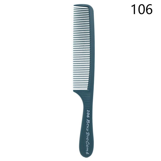 Peines de peluquería antiestáticos verdes de 12 estilos, cepillos de pelo liso enredado, peine de cola de caballo para niñas, herramientas de estilismo para el cabello de salón profesional Gao Jinjia LED
