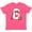 Vintage Hot Pink, variant on Inktastic Baseball Sixth Birthday Six Years Old Youth T-Shirt