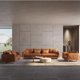 thumbnail image 4 of Italian Minimalist Sofa Metal Leg Adults Comfortable Back Rest Floor Armsofa Longue Living Room Soft Canape Salon Home Furniture My Lux Decor Round, 4 of 11