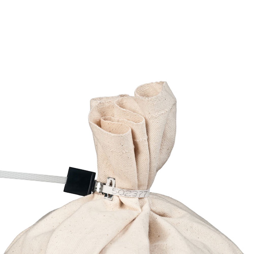 Extra Strong Plastic Coin Cash Valuable Bag Seal w/Consecutive