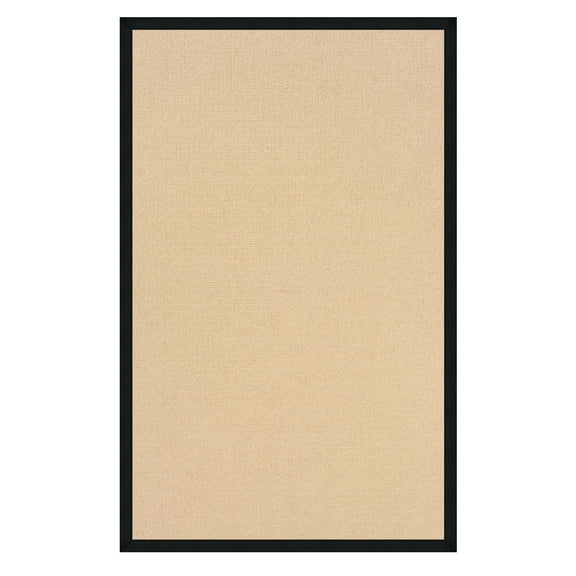 Linon Athena Natural & Black 5x8, Rug