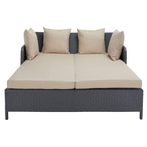 Safavieh August Outdoor Contemporary Daybed with Cushion