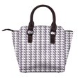 thumbnail image 2 of Aesthetic Red Lilac And White Ripple Rivet Fashion One-Shoulder Women's Handbag Tote Bag, 2 of 6
