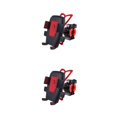 thumbnail image 2 of Greeniant Soporte para bicicleta para teléfono Soporte ABS Soporte para motocicletas de 360 ​​​​grados Soporte para teléfonos celulares para Rojo 2piezas Greeniant CBP490712, 2 of 5