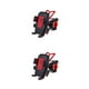 thumbnail image 2 of Yuarrent Soporte de bicicleta para teléfono móvil, soporte de goma de plástico ABS, soporte de rotación, soporte para teléfono móvil, Rojo 2piezas, 2 of 6