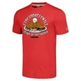 thumbnail image 2 of Unisex MLB x Guy Fieri-s Flavortown  Red Cincinnati Reds Tri-Blend T-Shirt, 2 of 3