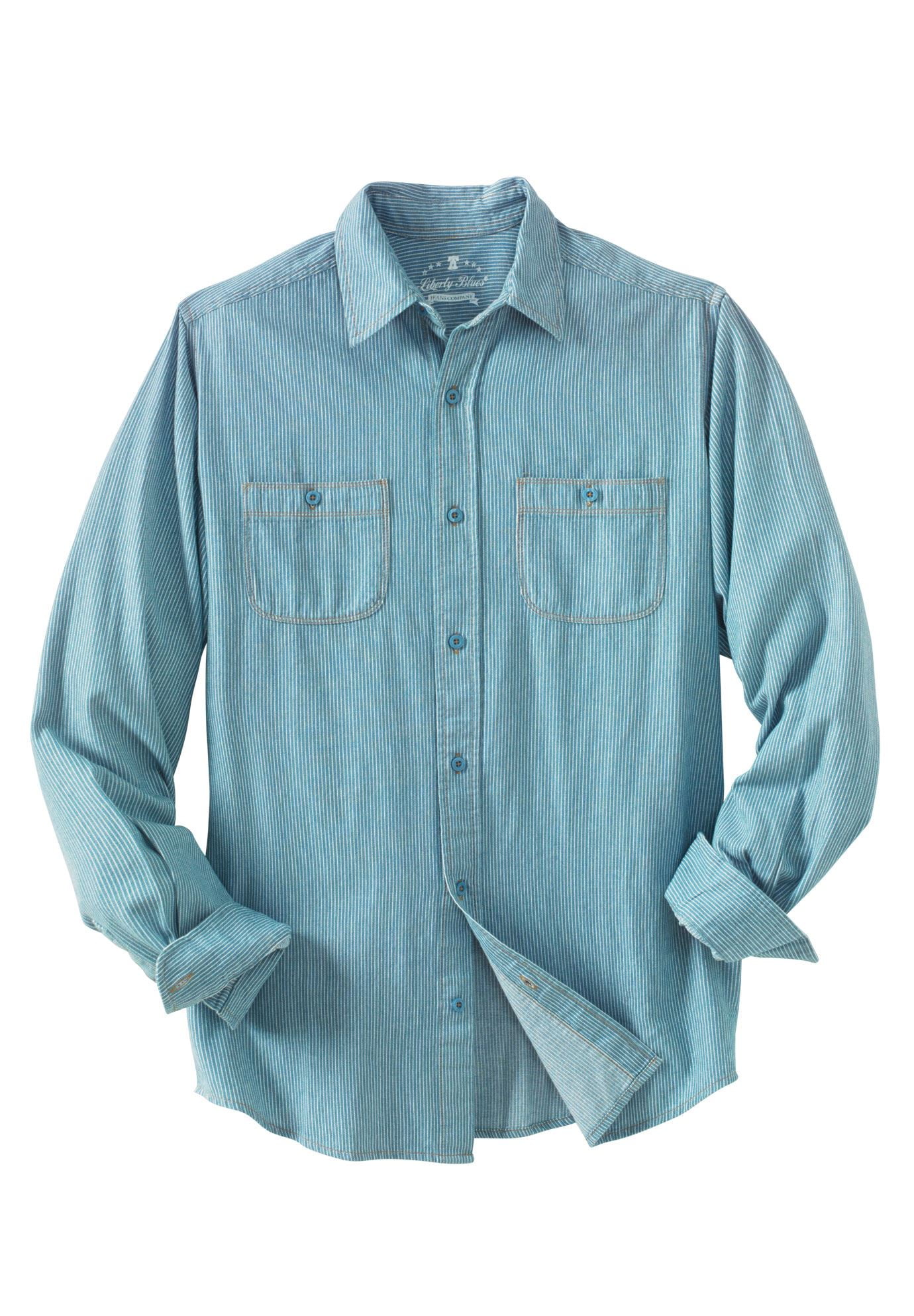 liberty blues denim vest