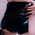 thumbnail image 5 of Sngxgn Womens Lightweight Shorts Casual Baggy Trendy Short Pants Elastic Waist Drawstring Comfy Shorts(Black,XL), 5 of 9