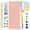 Pink, variant on ROBCURSE A5 Spiral Notebook Journal, 5 Subject Notebook College Ruled, with Removable Dividers Tabs, 300 Pages 100GSM Thick Paper, Hardcover Notebook for Office Home, 6.1" x 8.4"