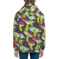 thumbnail image 6 of Picia Green Mushroom for Boys Fashion Full-zip Hoodies & Sweatshirts with Kangaroo Pocket,Zip-up Hooded Sweatshirt for Kid, Moisture Wicking & Breathable-Small, 6 of 6